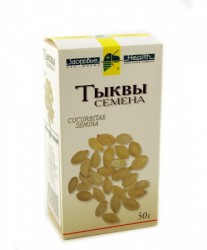 Тыквы семена, сырье 50 г №1