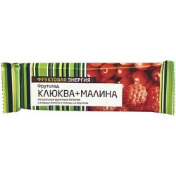 Батончик, Фрутилад 40 г клюква малина